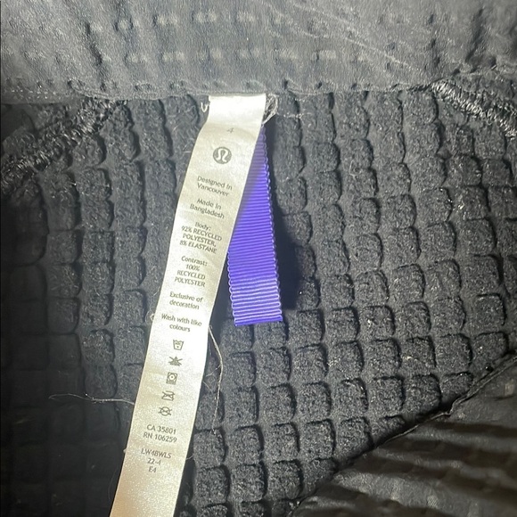 Lululemon Athletica Black Water-Repellant Hiking Athletic Jacket - Picture 4 of 12